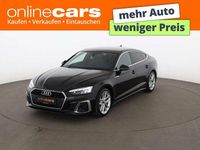 Gebraucht Audi A5 Sportback S-Line 136 PS (100 kW) 2022 Schwarz Kleinwagen