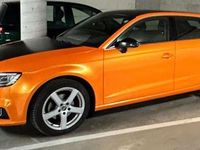 Gebraucht Audi A3 150 PS (110 kW) 2018 Orange Limousine