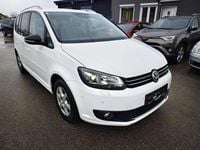 Gebraucht VW Touran Comfortline 105 PS (77 kW) 2012 Weiß Van / Kleinbus