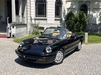 Gebraucht Alfa Romeo Spider 120 PS (88 kW) 1990 Schwarz Cabrio