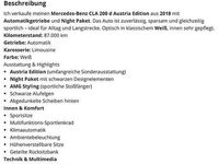 gebraucht Mercedes CLA200 d Austria Edition Aut.