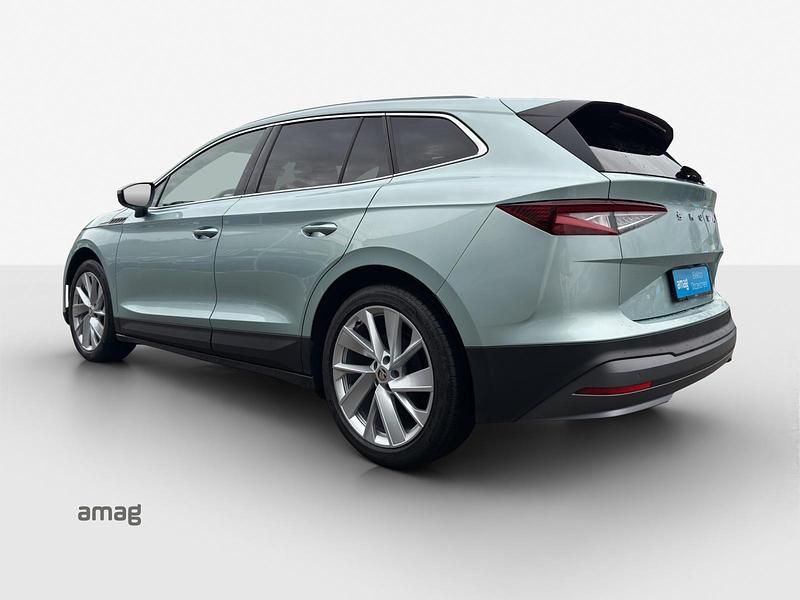 Gebraucht Skoda Enyaq iV 150 kW (204 PS) 2021 Arctic silber, metallic SUV