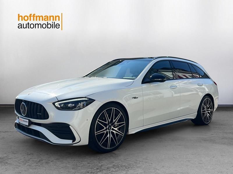 Weiss Gebraucht 2023 Mercedes C43 AMG AMG Kombi | CHF 43’900 (Fairer Preis) - Bild 1/4