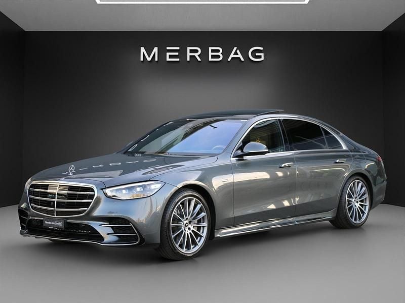 Grau Gebraucht 2025 Mercedes S580 AMG line Limousine | CHF 128’900 (Superpreis) - Bild 1/4