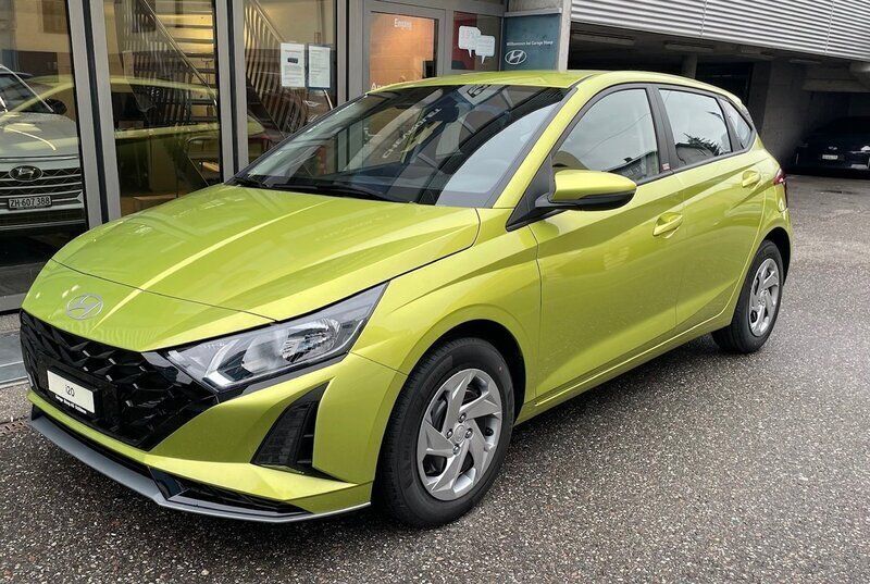 Gelb Neu 2025 Hyundai i20 Limousine | CHF 19’900 (Superpreis) - Bild 1/4