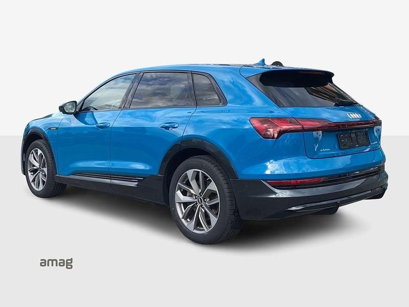 Gebraucht Audi e-tron S-Line 300 kW (408 PS) 2020 Bleu antigua métalic SUV