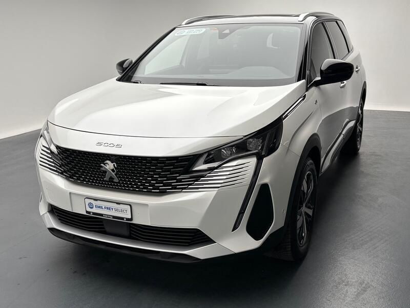 Weiss Gebraucht 2024 Peugeot 5008 GT Van / Kleinbus | CHF 30’920 (Etwas zu teuer) - Bild 1/4
