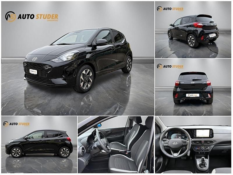 Schwarz Neu 2025 Hyundai i10 Kleinwagen | CHF 20’720 (Guter Preis) - Bild 1/4