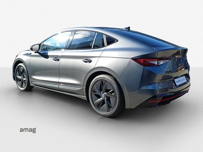 Gebraucht Skoda Enyaq iV RS 219 kW (299 PS) 2023 Graphite grau, metallic SUV