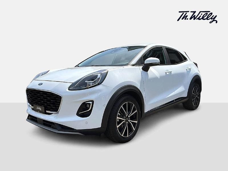 Weiss Gebraucht 2021 Ford Puma Titanium SUV | CHF 16’900 (Fairer Preis) - Bild 1/4