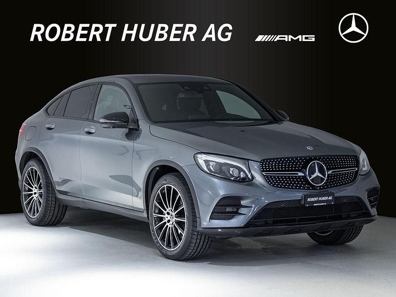 Grau Gebraucht 2018 Mercedes GLC300 AMG Coupé | CHF 32’900 (Fairer Preis) - Bild 1/4