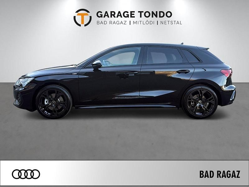 Neu Audi A3 S-Line 204 PS (150 kW) 2025 Schwarz Limousine