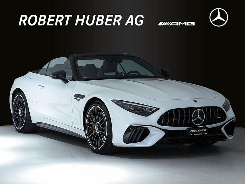 Weiss Gebraucht 2024 Mercedes SL63 AMG AMG Cabrio | CHF 144’900 (Fairer Preis) - Bild 1/4