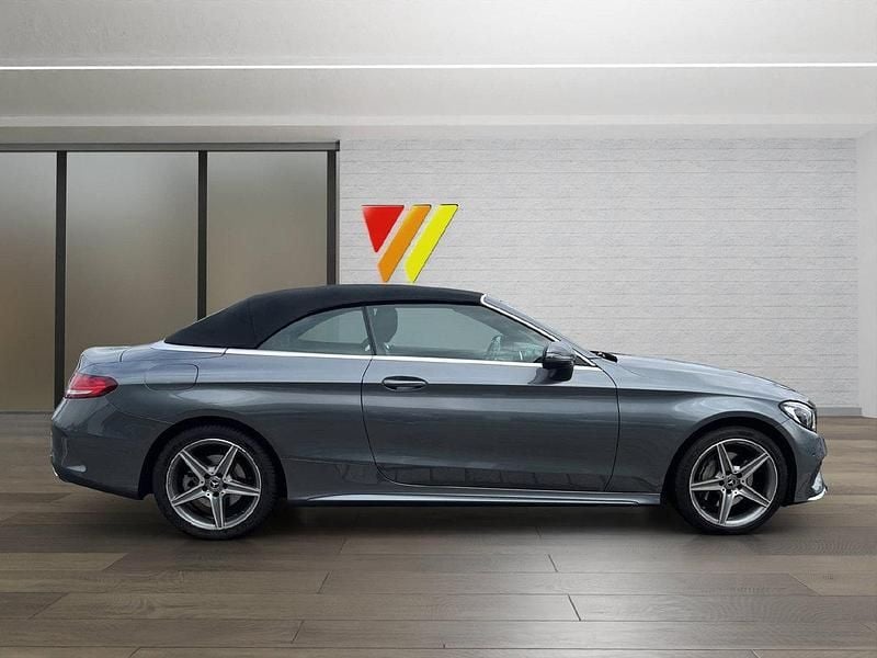 Gebraucht Mercedes C200 AMG line 184 PS (135 kW) 2018 Grau Cabrio