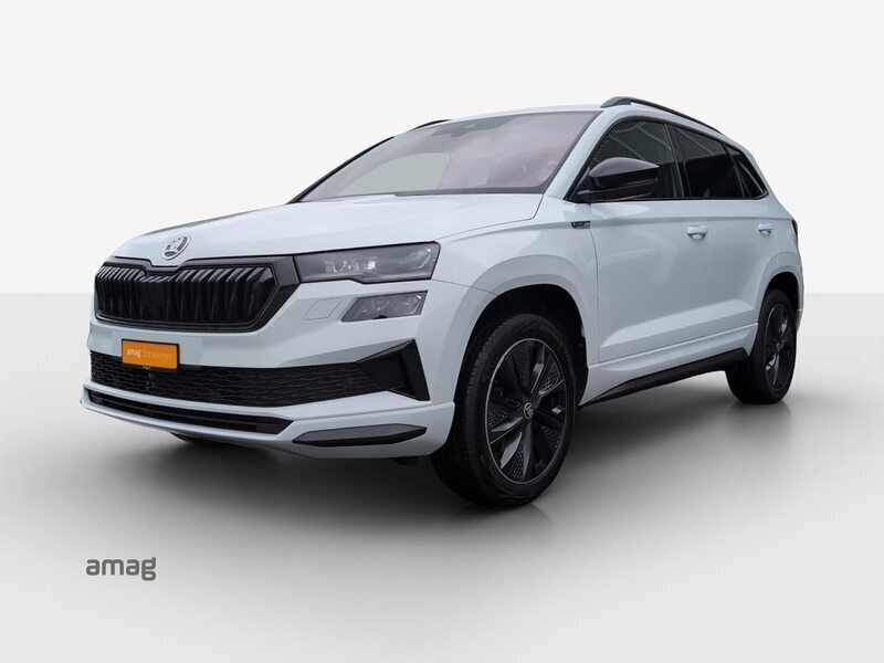 Moon weiss metallic Gebraucht 2024 Skoda Karoq SportLine SUV | CHF 31’400 (Guter Preis) - Bild 1/4