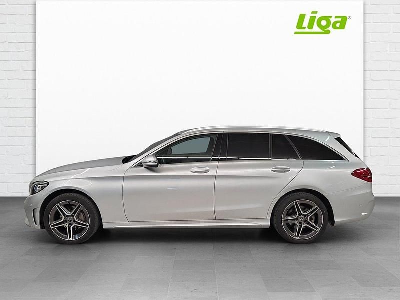 Gebraucht Mercedes C220 AMG line 194 PS (142 kW) 2020 Grau Kombi