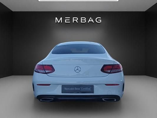 Gebraucht Mercedes C200 AMG line 184 PS (135 kW) 2020 Weiss Coupé