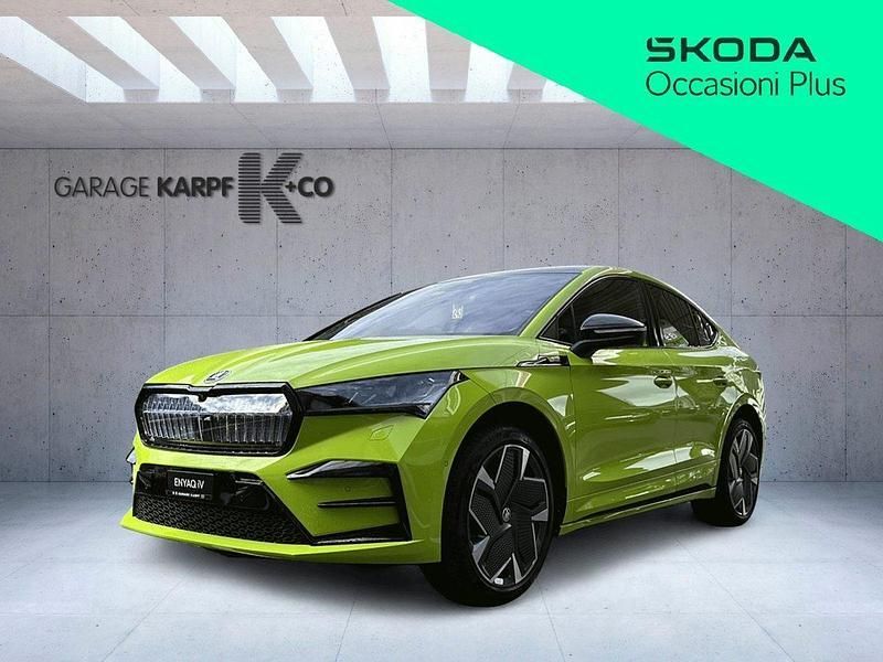 Gebraucht Skoda Enyaq iV RS 219 kW (299 PS) 2023 Grün SUV