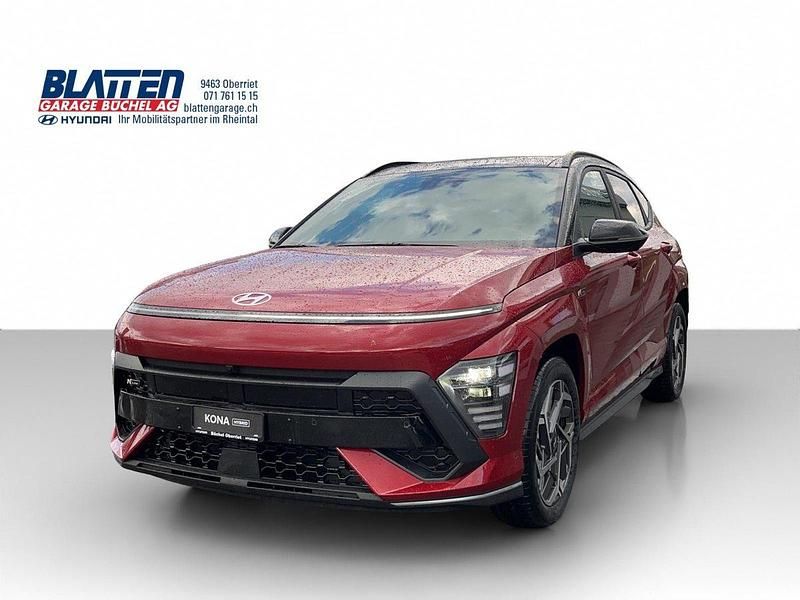 Rot Gebraucht 2024 Hyundai Kona N Line SUV | CHF 38’400 (Teuer) - Bild 1/4
