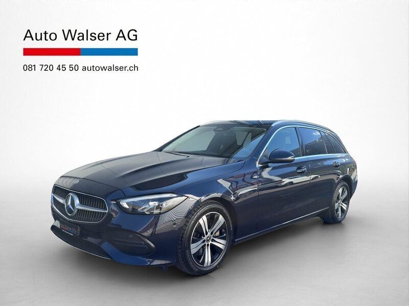 Blau Gebraucht 2022 Mercedes C220 Avantgarde Kombi | CHF 33’950 (Fairer Preis) - Bild 1/4