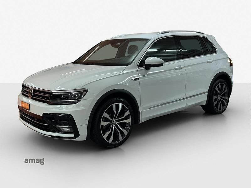 Pure white uni Gebraucht 2018 VW Tiguan Highline SUV | CHF 23’990 (Guter Preis) - Bild 1/4
