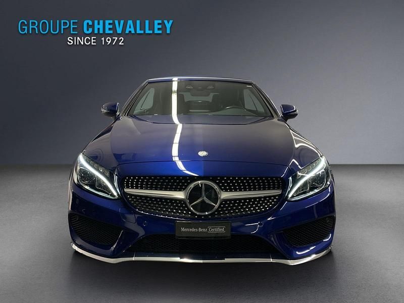 Gebraucht Mercedes C200 AMG line 184 PS (135 kW) 2017 Blau Cabrio
