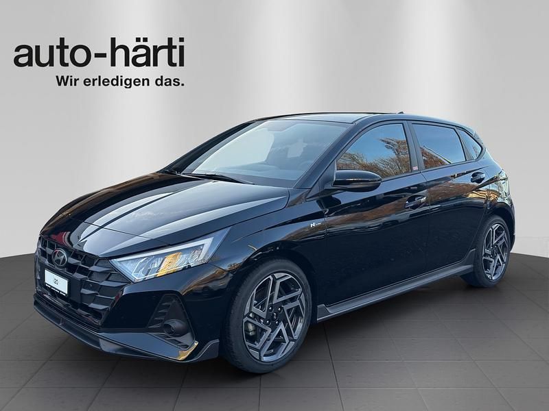 Neu Hyundai i20 N Line 100 PS (73 kW) 2026 Schwarz Limousine