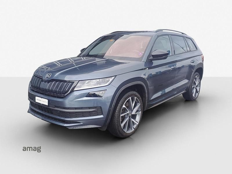 Quartz grau, metallic Gebraucht 2021 Skoda Kodiaq SportLine SUV | CHF 37’900 (Guter Preis) - Bild 1/4