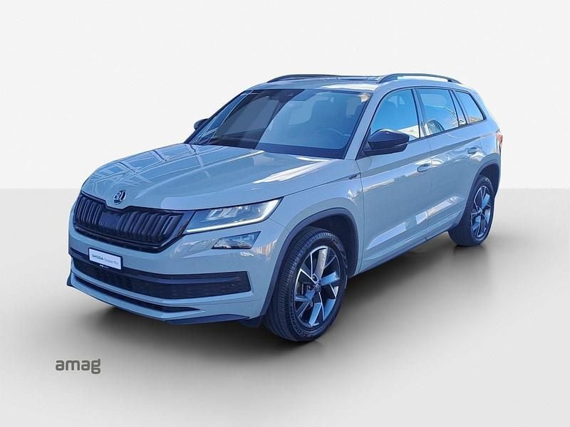 Steel grau, spezial Gebraucht 2020 Skoda Kodiaq SportLine SUV | CHF 31’750 (Guter Preis) - Bild 1/4