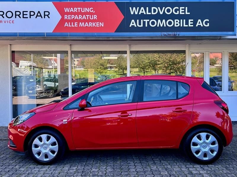 Gebraucht Opel Corsa Edition 90 PS (66 kW) 2019 Rot Limousine