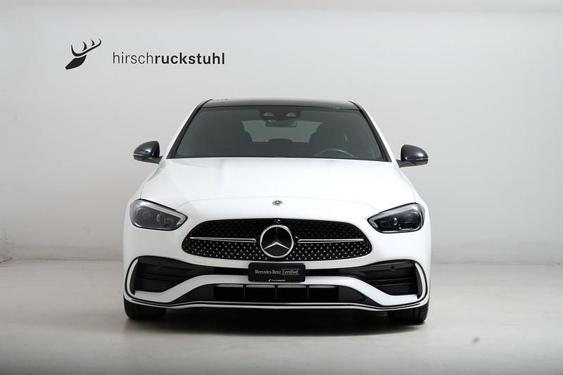 Gebraucht Mercedes C300e AMG line 258 PS (189 kW) 2022 Weiss Limousine