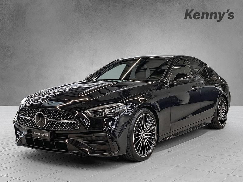 Schwarz Gebraucht 2023 Mercedes C300e AMG line Limousine | CHF 52’800 (Superpreis) - Bild 1/4