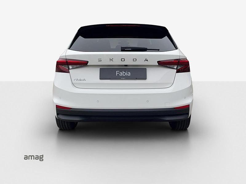 Gebraucht Skoda Fabia Selection 116 PS (85 kW) 2024 Candy weiss, spez./schw. dach Kleinwagen