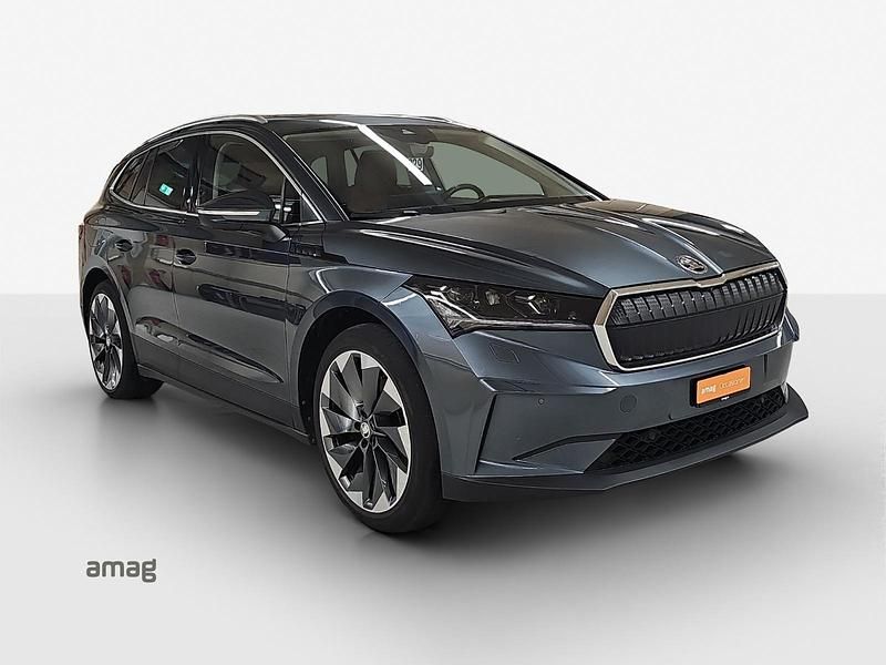 Gebraucht Skoda Enyaq iV 194 kW (265 PS) 2021 Quartz grau, metallic SUV