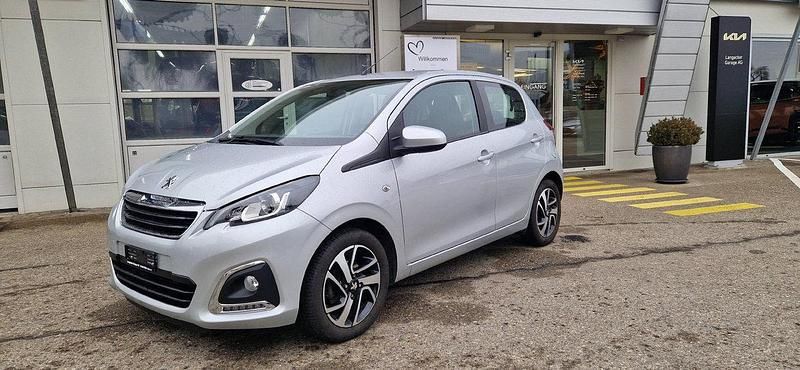 Gebraucht Peugeot 108 Allure 82 PS (60 kW) 2016 Silber Limousine