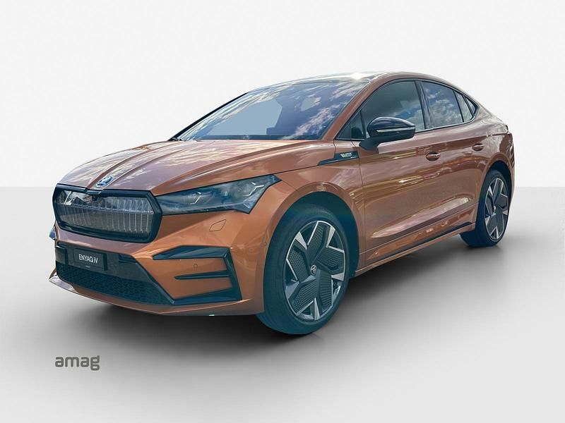 Phoenix orange, metallic Gebraucht 2024 Skoda Enyaq iV LAURIN & KLEMENT SUV | CHF 46’900 - Bild 1/4