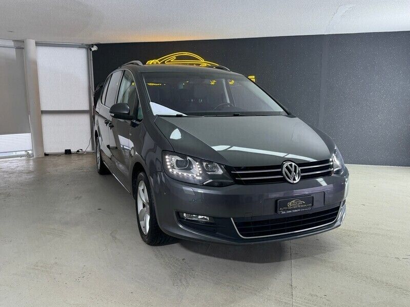 Gebraucht VW Sharan Comfortline 177 PS (130 kW) 2015 Blau Van / Kleinbus