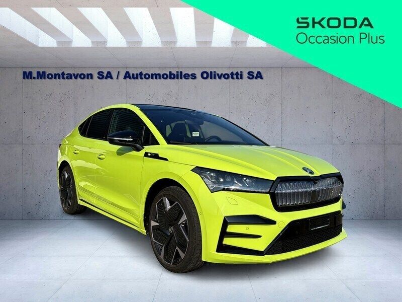 Gebraucht Skoda Enyaq iV RS 219 kW (299 PS) 2022 Grün SUV