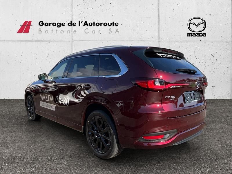 Gebraucht Mazda CX-80 Homura-Line 254 PS (186 kW) 2024 Rot SUV