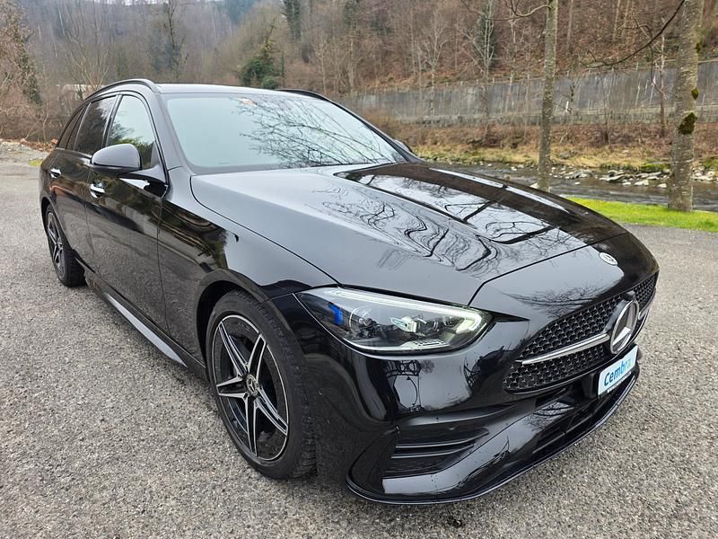 Gebraucht Mercedes C200 AMG line 204 PS (150 kW) 2022