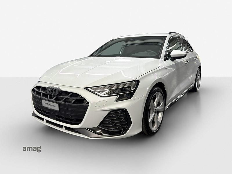 Neu Audi A3 S-Line 204 PS (150 kW) 2026 Gletscherweiss metallic Limousine