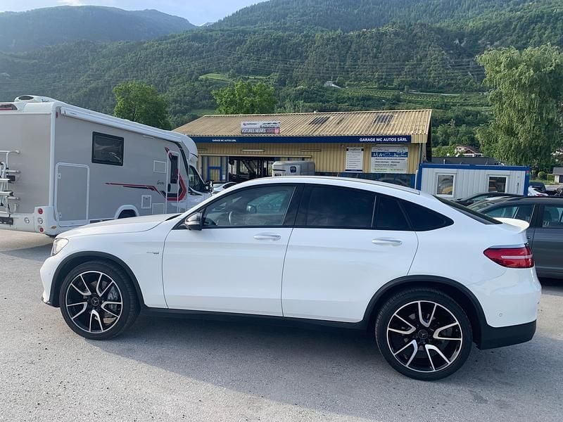 Gebraucht Mercedes GLC43 AMG AMG 367 PS (269 kW) 2018 Weiss Coupé