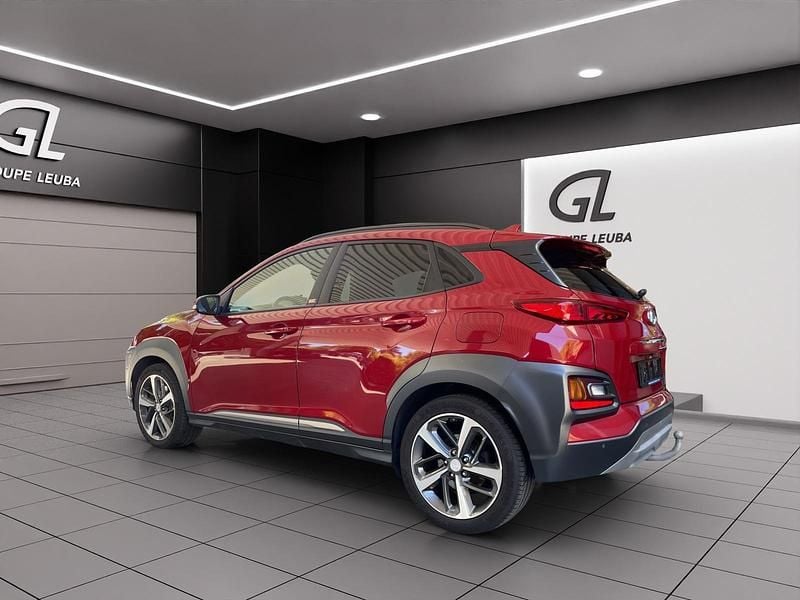 Gebraucht Hyundai Kona 177 PS (130 kW) 2018 Rot SUV