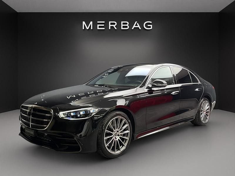 Schwarz Gebraucht 2025 Mercedes S350 AMG line Limousine | CHF 96’900 (Superpreis) - Bild 1/4