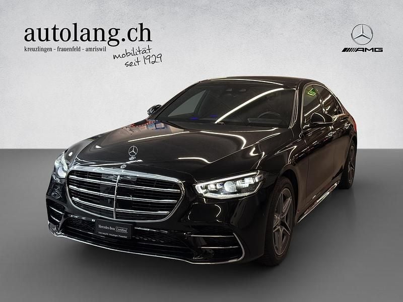 Schwarz Gebraucht 2023 Mercedes S350 AMG line Limousine | CHF 92’800 (Superpreis) - Bild 1/4