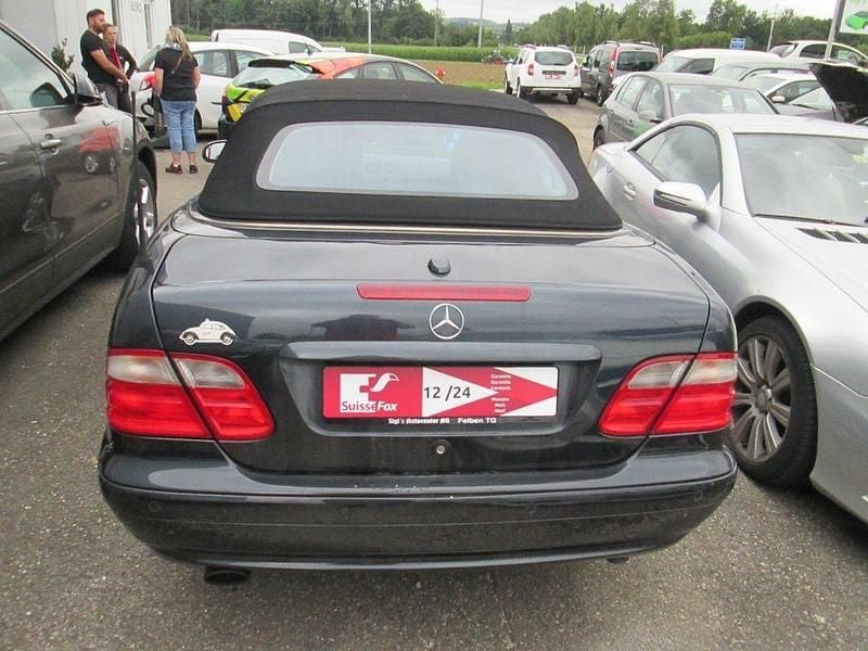 Gebraucht Mercedes CLK320 Avantgarde 218 PS (160 kW) 2000 Schwarz Cabrio