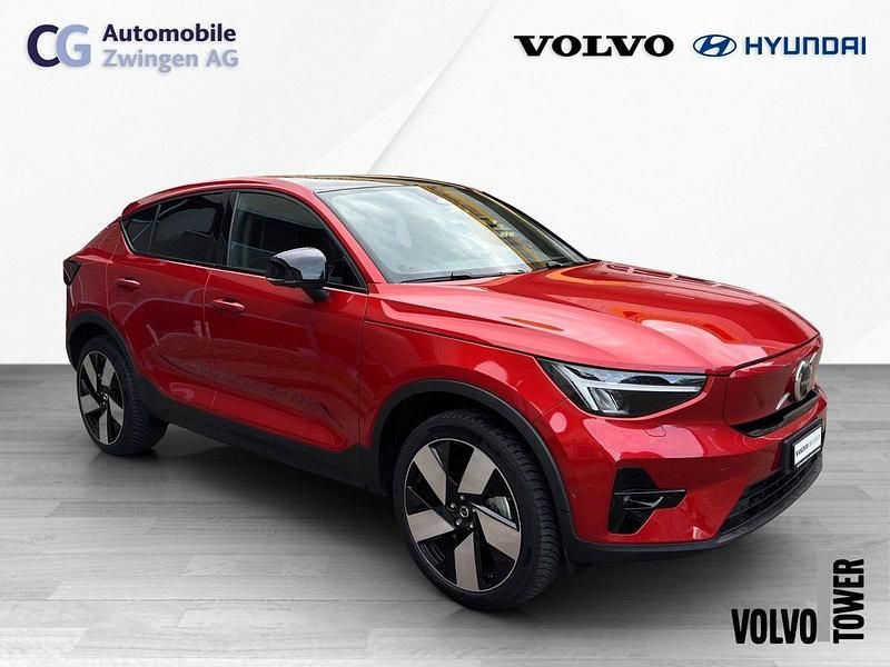 Gebraucht Volvo C40 Ultimate 300 kW (408 PS) 2022 Rot SUV