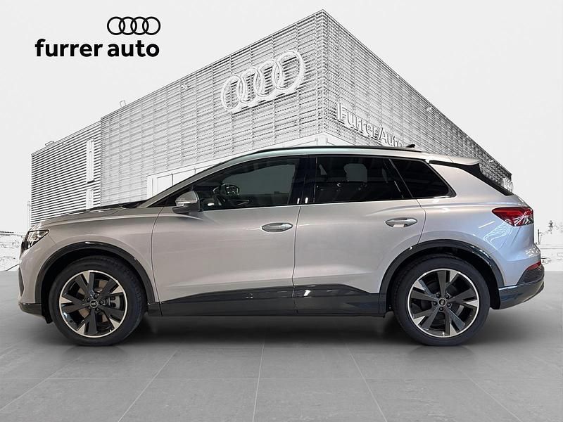 Neu Audi Q4 e-tron Attraction 210 kW (286 PS) 2025 Silber SUV