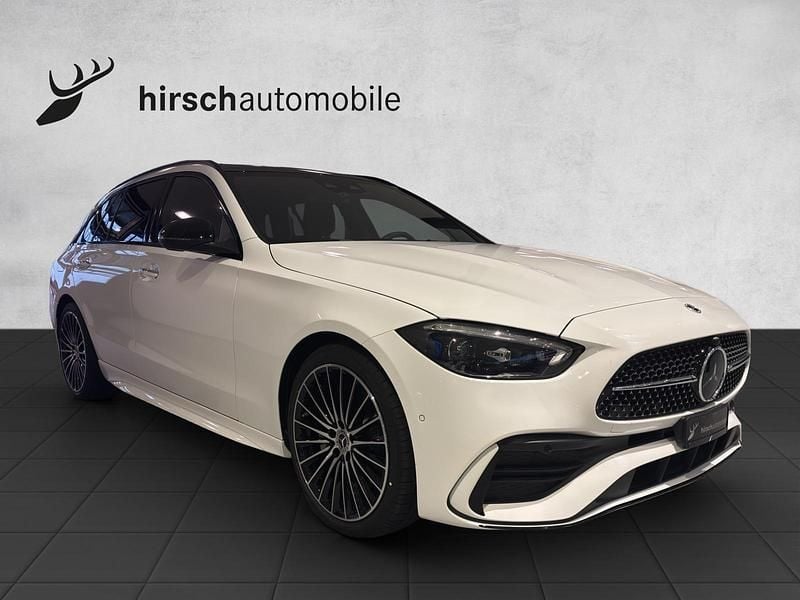 Neu Mercedes C220 197 PS (144 kW) 2025 Weiss Kombi