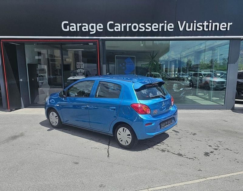 Gebraucht Mitsubishi Space Star 71 PS (52 kW) 2016 Blau Limousine